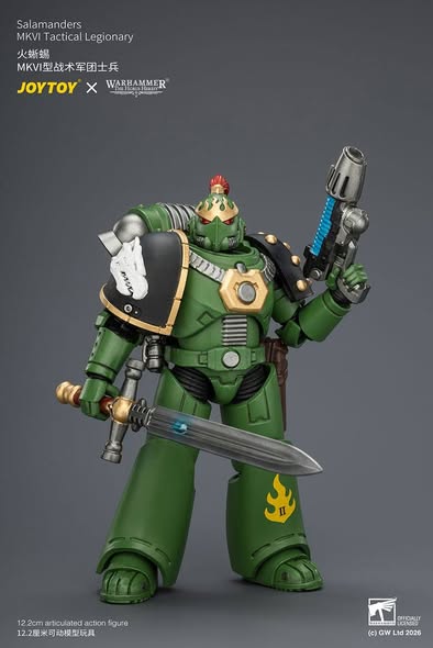 [PRE-ORDER] Joytoy Salamanders MKVI Tactical Legionary