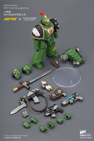 [PRE-ORDER] Joytoy Salamanders MKVI Tactical Legionary