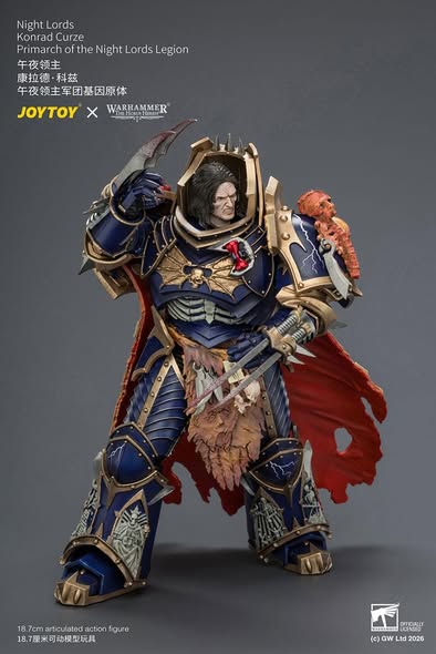 [PRE-ORDER] JoyToy Night Lords Konrad Curze Primarch of the Night Lords Legion