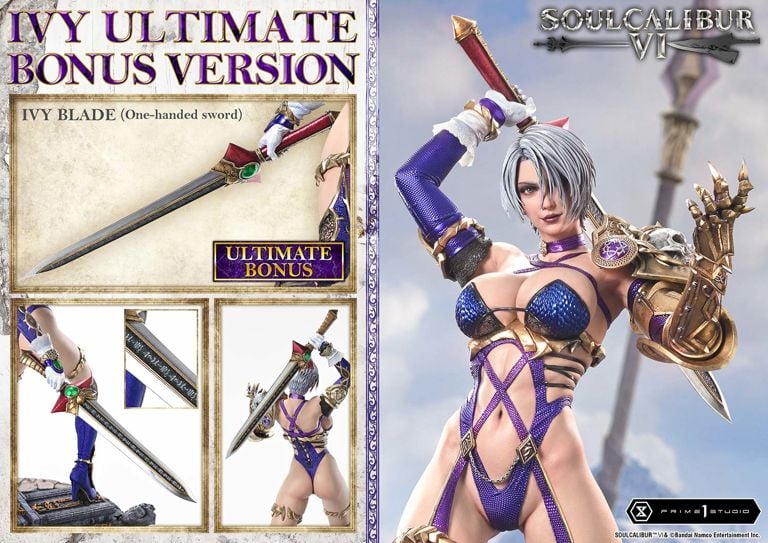 [PRE-ORDER] PRIME1 STUDIOS Real Elite Masterline SOULCALIBUR VI Ivy Ultimate Bonus Version