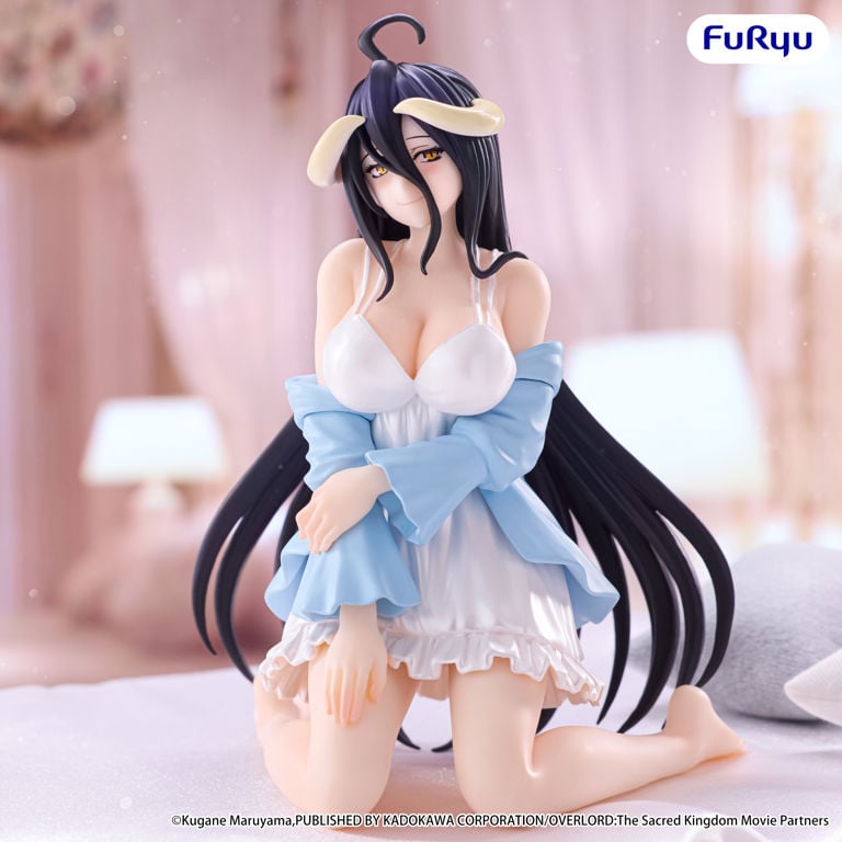 [PRE-ORDER] Furyu OVERLORD Noodle Stopper Figure -Albedo Loungewear Pearl White ver.-