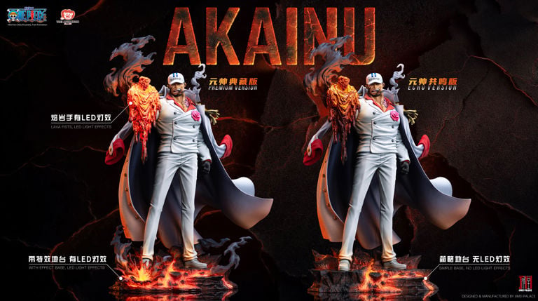 [PRE-ORDER] Jimei Palace 1/6 One Piece Marine Series Statue ECHO ver: Admiral & Fleet Admiral Akainu
