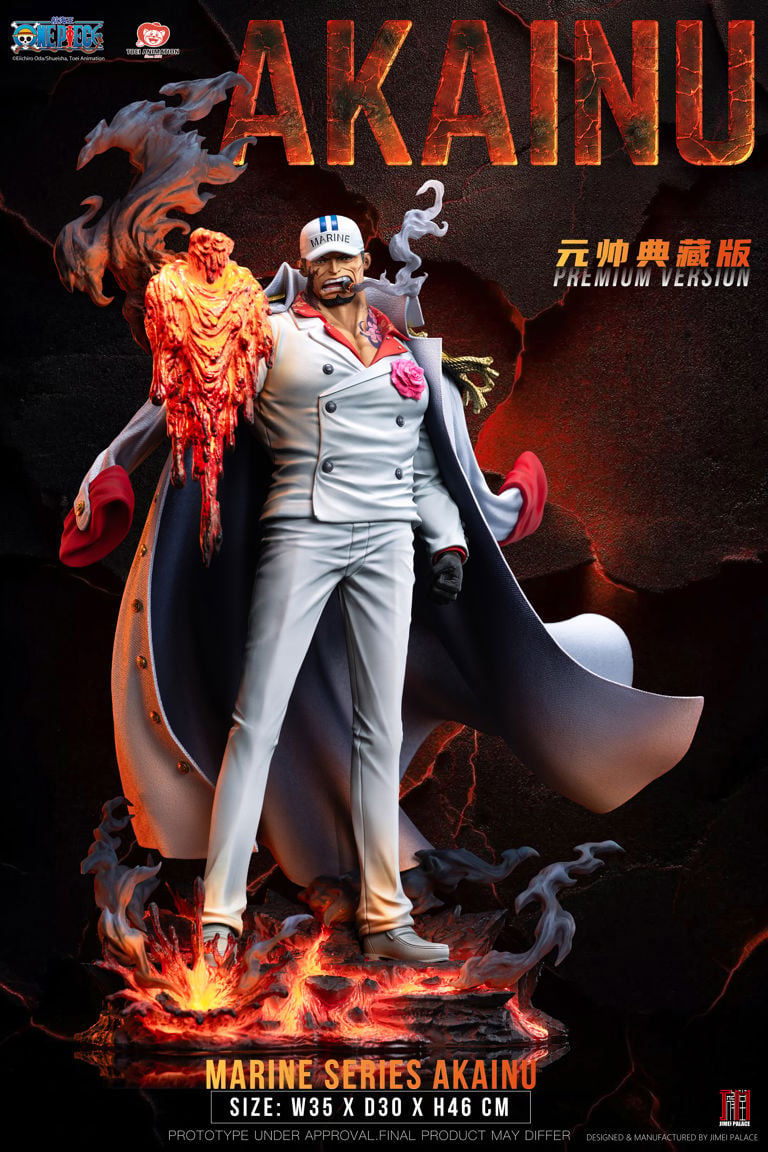 [PRE-ORDER] Jimei Palace 1/6 One Piece Marine Series Statue PREMIUM ver: Admiral & Fleet Admiral Akainu