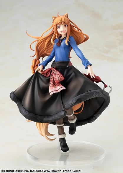 [PRE-ORDER] KADOKAWA Spice and Wolf MERCHANT MEETS THE WISE WOLF Holo Non-scale Figure illustration by Jyuu Ayakura