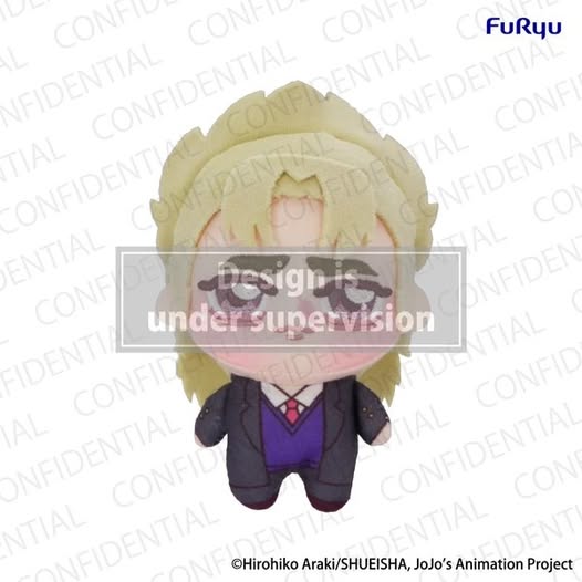 [PRE-ORDER] Furyu Jojo’s Bizarre Adventure Season 1: Part 1 Phantom Blood Chopinui Mini Plush Toy -Dio Brando-