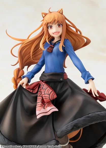 [PRE-ORDER] KADOKAWA Spice and Wolf MERCHANT MEETS THE WISE WOLF Holo Non-scale Figure illustration by Jyuu Ayakura