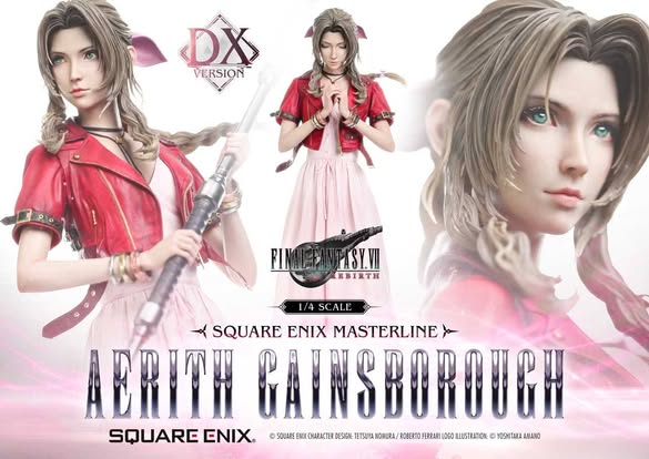 [PRE-ORDER] Square Enix Masterline Final Fantasy VII Rebirth 1/4 Scale - Aerith Gainsborough (Deluxe ver.)