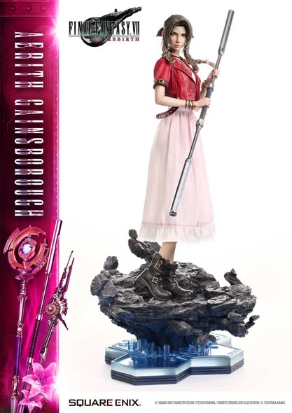 [PRE-ORDER] Square Enix Masterline Final Fantasy VII Rebirth 1/4 Scale - Aerith Gainsborough (Deluxe ver.)