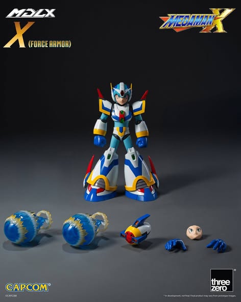 [PRE-ORDER] ThreeZero Rockman X / Mega Man X MDLX X (Force Armor)