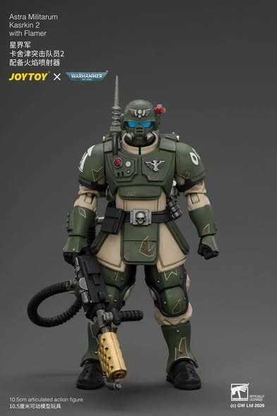 [PRE-ORDER] JoyToy Astra Militarum Kasrkin 2 with Flamer