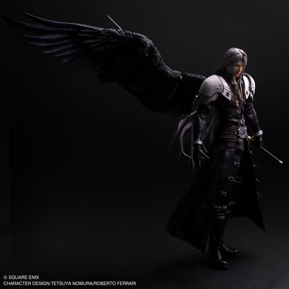 [PRE-ORDER] Square Enix Final Fantasy VII Rebirth Play Arts Shin Action Figure - Sephiroth