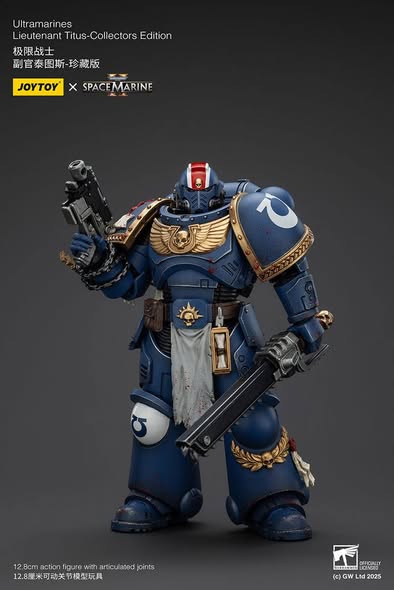 [PRE-ORDER] JoyToy Ultramarines Lieutenant Titus-Collectors Edition