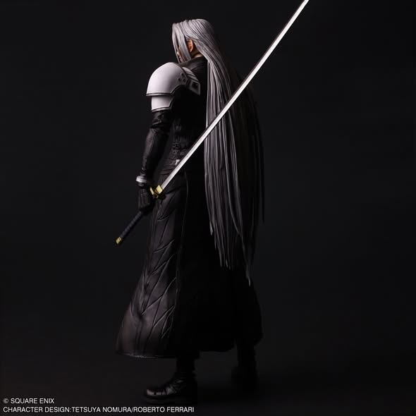 [PRE-ORDER] Square Enix Final Fantasy VII Rebirth Play Arts Shin Action Figure - Sephiroth