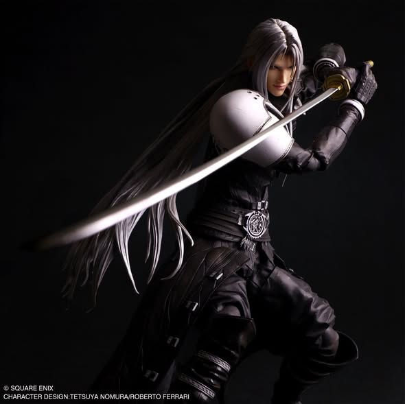 [PRE-ORDER] Square Enix Final Fantasy VII Rebirth Play Arts Shin Action Figure - Sephiroth