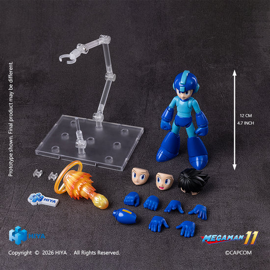[PRE-ORDER] HIYA Toys 12cm Mega Man Original Series Mega Man Action Figure