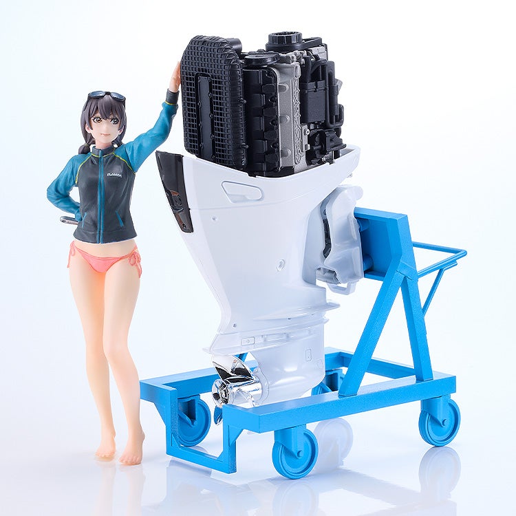 [PRE-ORDER] Max Factory PLAMAX MF-97 minimum factory Minori with Honda BF350 Grand Prix White