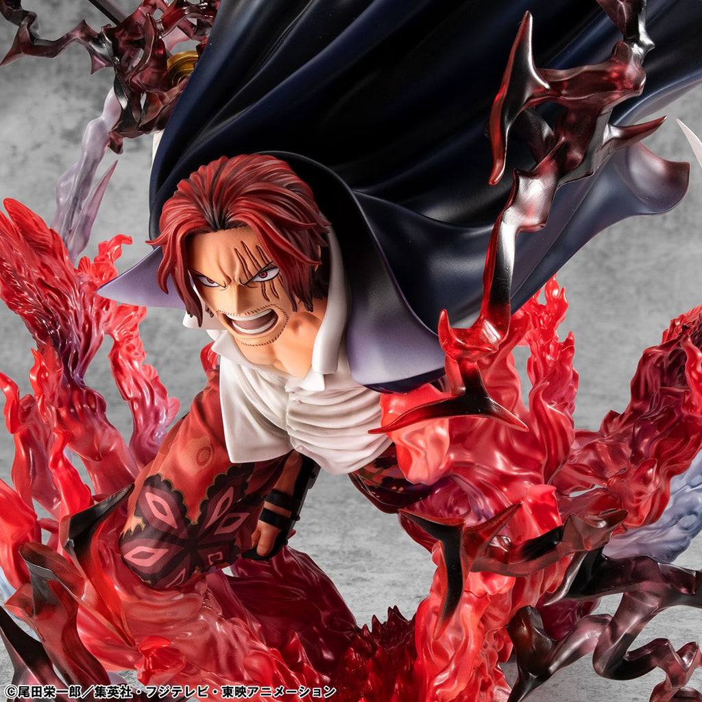 [PRE-ORDER] Megahouse Portrait.Of.Pirates ONE PIECE “SA- MAXIMUM” Leader of Red Hair Pirates Red- Haired Shanks Kamusari