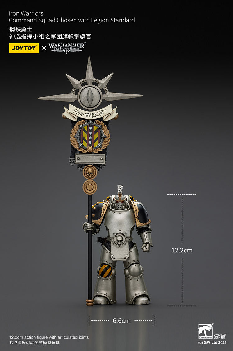 [PRE-ORDER] JoyToy Iron Warriors Command Squad Chosen with Legion Standard (2026)