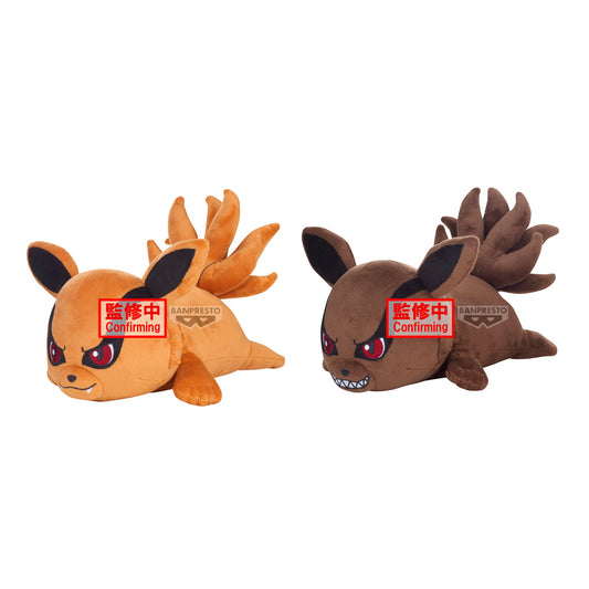 [PRE-ORDER] Banpresto SET OF 2 - NARUTO SHIPPUDEN LYING DOWN PLUSH~YANG KURAMA AND YIN KURAMA~