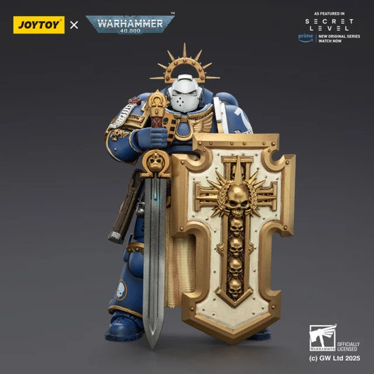 [PRE-ORDER] JoyToy Ultramarines Levantus with Power Sword, Stormshield and Bolt Pistol