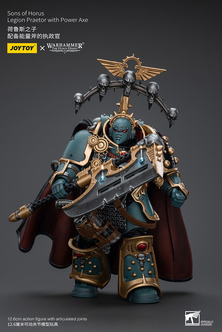 [PRE-ORDER] JoyToy Sons of Horus Legion Praetor with Power Axe