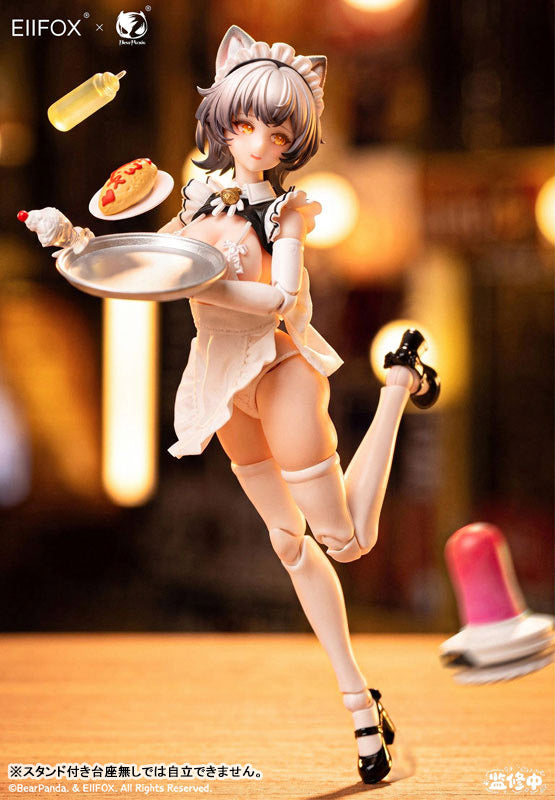 [PRE-ORDER] EIIFOX x BearPanda 1/12 Cat Maid BearPanda [Bonus Edition]
