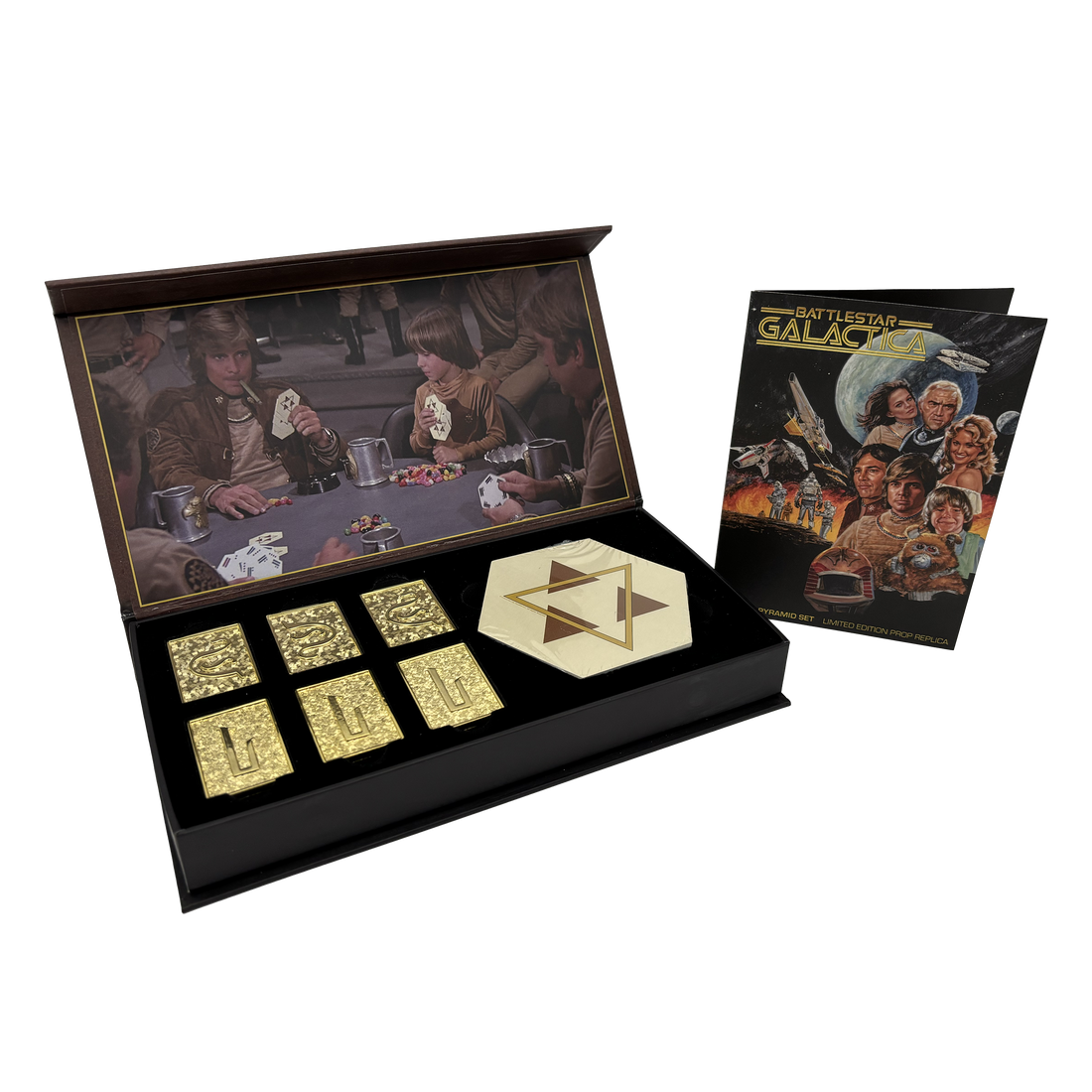[PRE-ORDER] FACTORY ENTERTAINMENT Battlestar Galactica | Cubits & Pyramid Set Limited Edition Prop Replica