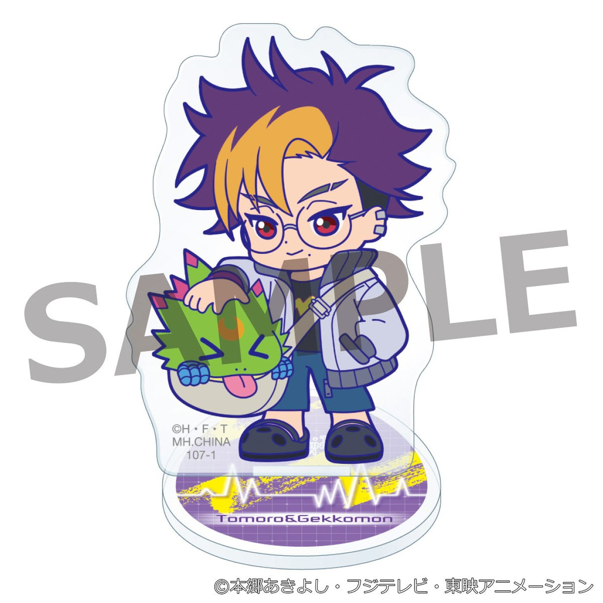 [PRE-ORDER] Megahouse BOX OF 6 - Acrylic Stand Buddycolle DIGIMON BEATBREAK