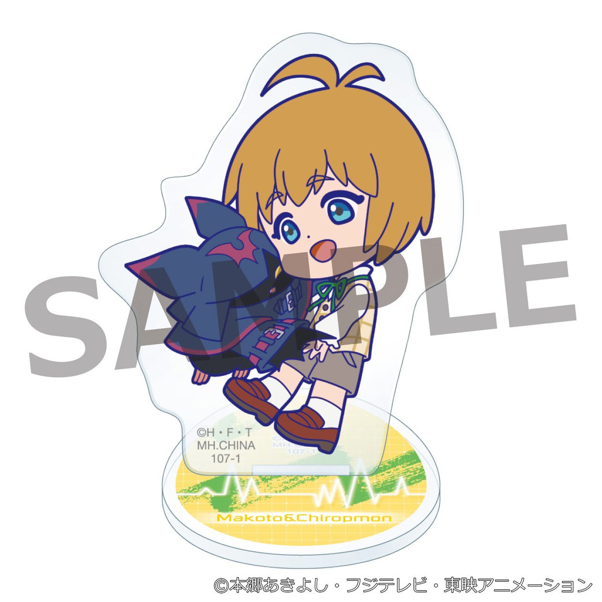 [PRE-ORDER] Megahouse BOX OF 6 - Acrylic Stand Buddycolle DIGIMON BEATBREAK