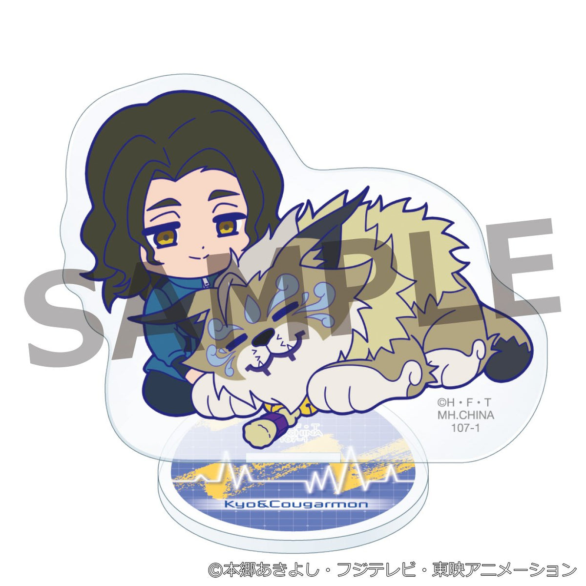 [PRE-ORDER] Megahouse BOX OF 6 - Acrylic Stand Buddycolle DIGIMON BEATBREAK