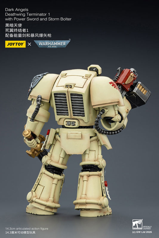 [PRE-ORDER] JoyToy Dark Angels Deathwing Terminator 1 with Power Sword and Storm Bolter