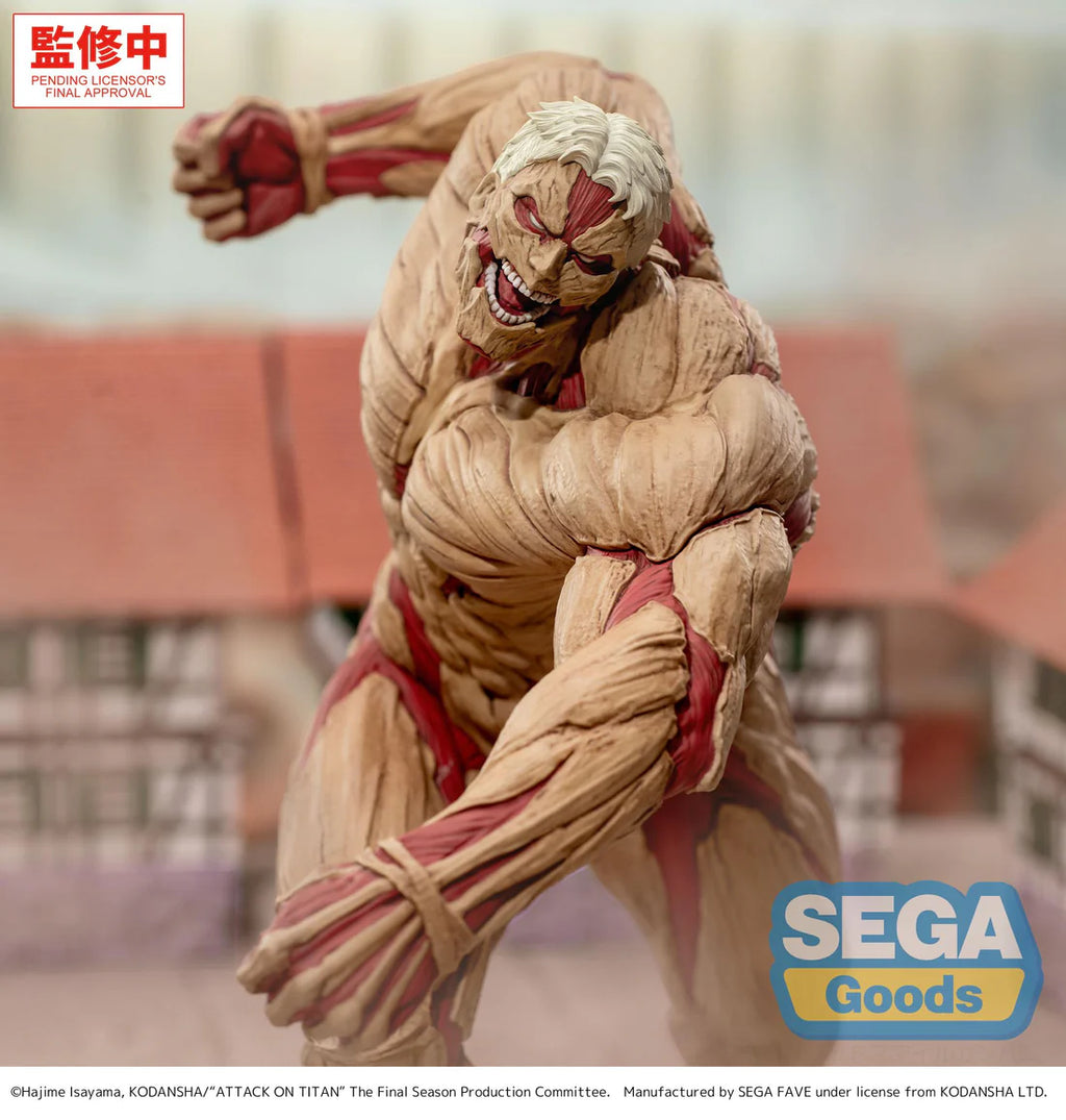 [PRE-ORDER] SEGA GigantiX "Attack on Titan" -Reiner Braun- Armored Titan Ver.