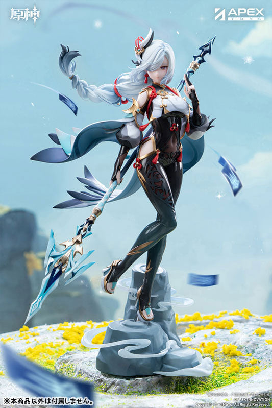 [PRE-ORDER] 1/7 GENSHIN IMPACT - LONESOME TRANSCENDENCE SHENHE PAINTED FIGURE WITH BONUSES