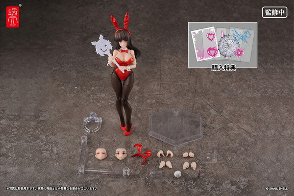 [PRE-ORDER] SNAIL SHELL FANTASY JK SERIES JK-01 BUNNY GIRL RENA 1:12 SCALE ACTION FIGURE