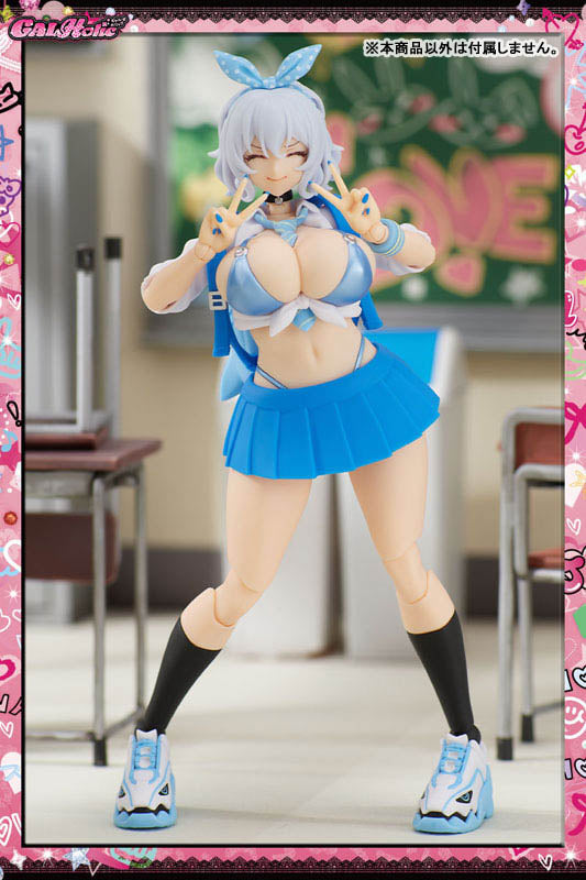 [PRE-ORDER] AMAKUNI GALHolic Mio 1/10 scale bishoujo plastic model kit