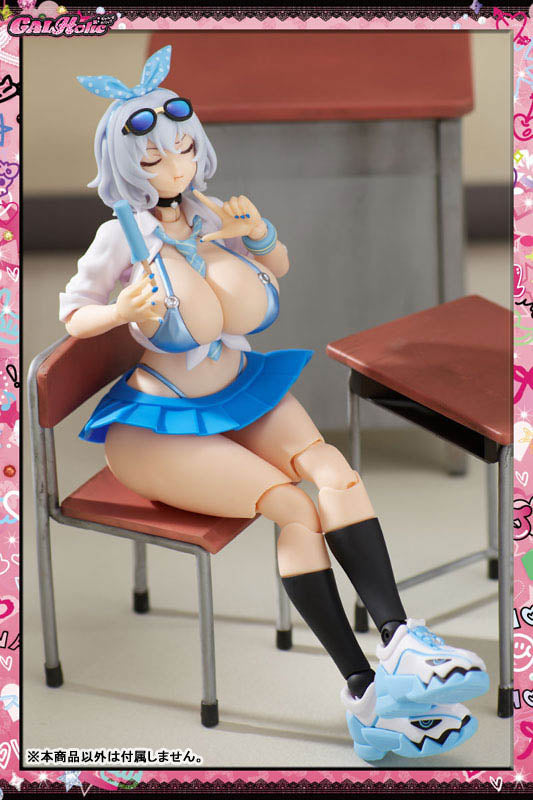 [PRE-ORDER] AMAKUNI GALHolic Mio 1/10 scale bishoujo plastic model kit