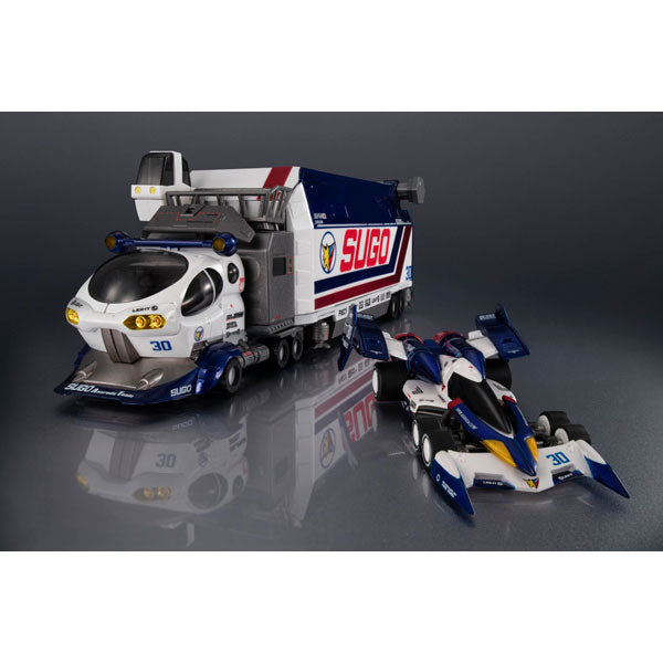 [PRE-ORDER] Megahouse CYBER FORMULA Collection -Heritage Edition- DX FUTURE GPX CYBER FORMULA Sugolegerd 10V5000＆Super Asurada 01 Circuit Mode