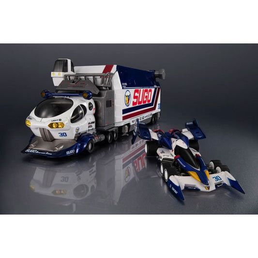 [PRE-ORDER] Megahouse CYBER FORMULA Collection -Heritage Edition- DX FUTURE GPX CYBER FORMULA Sugolegerd 10V5000＆Super Asurada 01 Circuit Mode