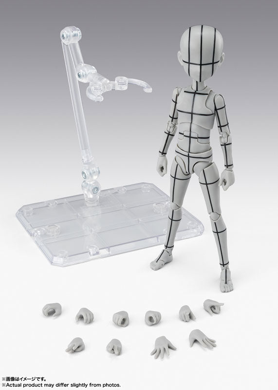 [PRE-ORDER] Bandai Tamashii S.H.Figuarts BODY KUN -KEN SUGIMORI- WIRE FRAME (Gray)