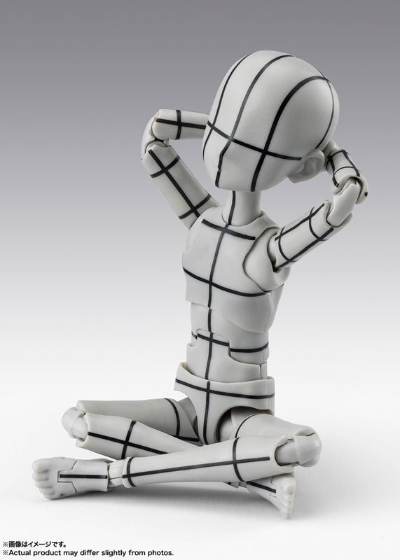 [PRE-ORDER] Bandai Tamashii S.H.Figuarts BODY KUN -KEN SUGIMORI- WIRE FRAME (Gray)