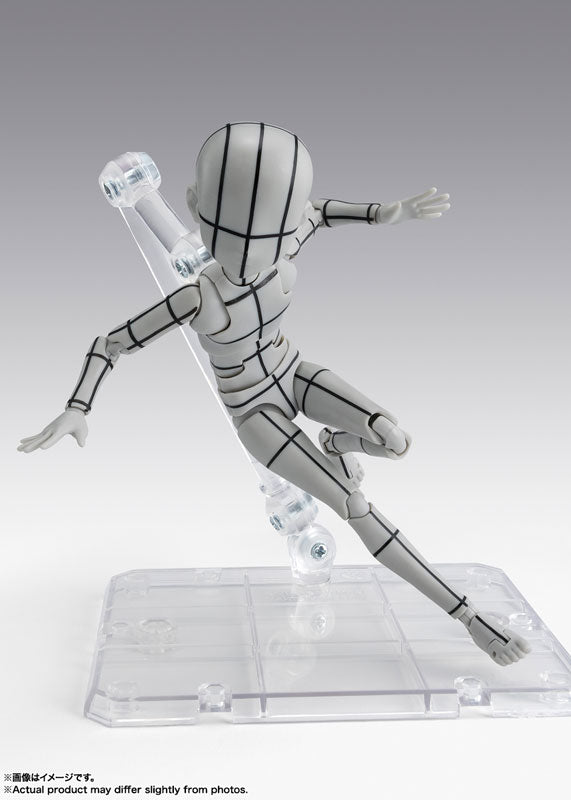 [PRE-ORDER] Bandai Tamashii S.H.Figuarts BODY KUN -KEN SUGIMORI- WIRE FRAME (Gray)