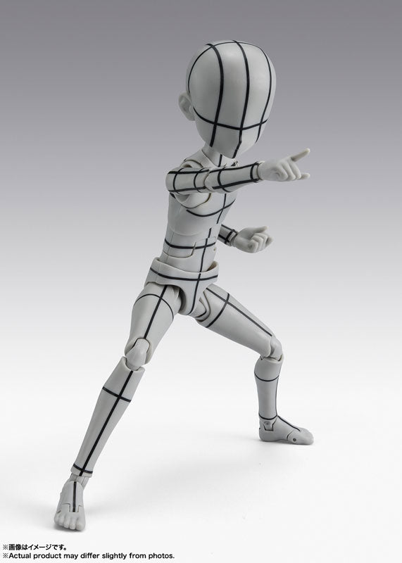 [PRE-ORDER] Bandai Tamashii S.H.Figuarts BODY KUN -KEN SUGIMORI- WIRE FRAME (Gray)