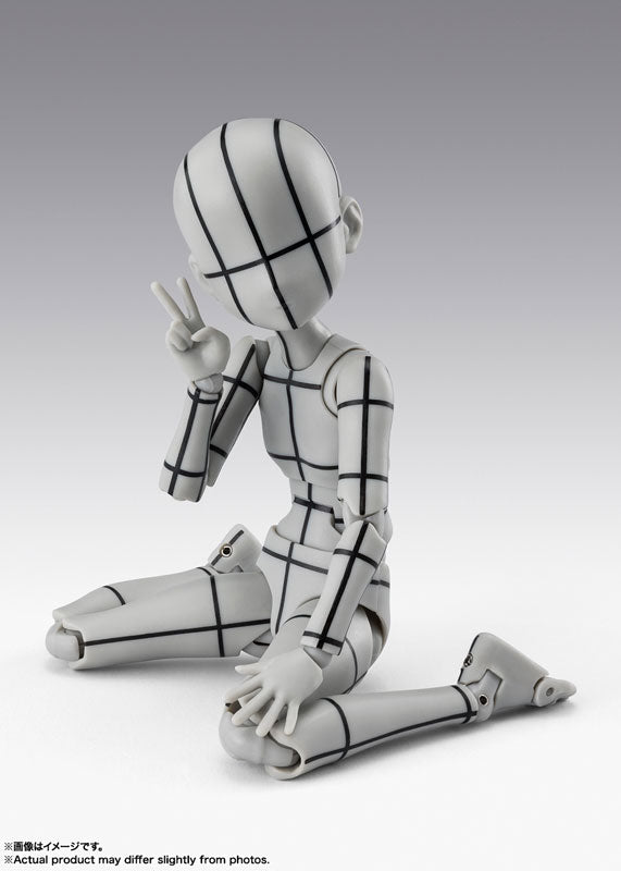 [PRE-ORDER] Bandai Tamashii S.H.Figuarts BODY CHAN -KEN SUGIMORI- WIRE FRAME (Gray)