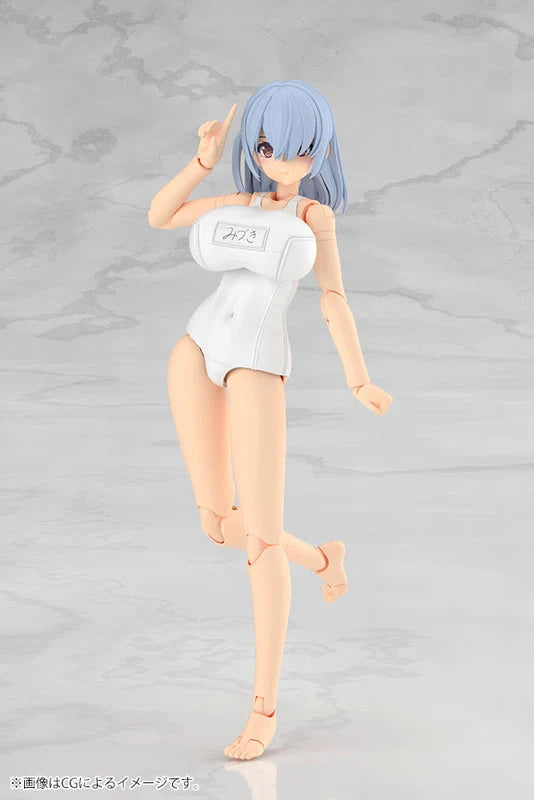 [PRE-ORDER] Kotobukiya FRAME ARMS GIRL MIZUKI School Swimsuits White Ver.