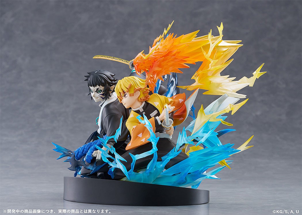 [PRE-ORDER] Aniplex Demon Slayer Kimetsu no Yaiba Zenitsu Agatsuma & Kaigaku Non-Scale Figure