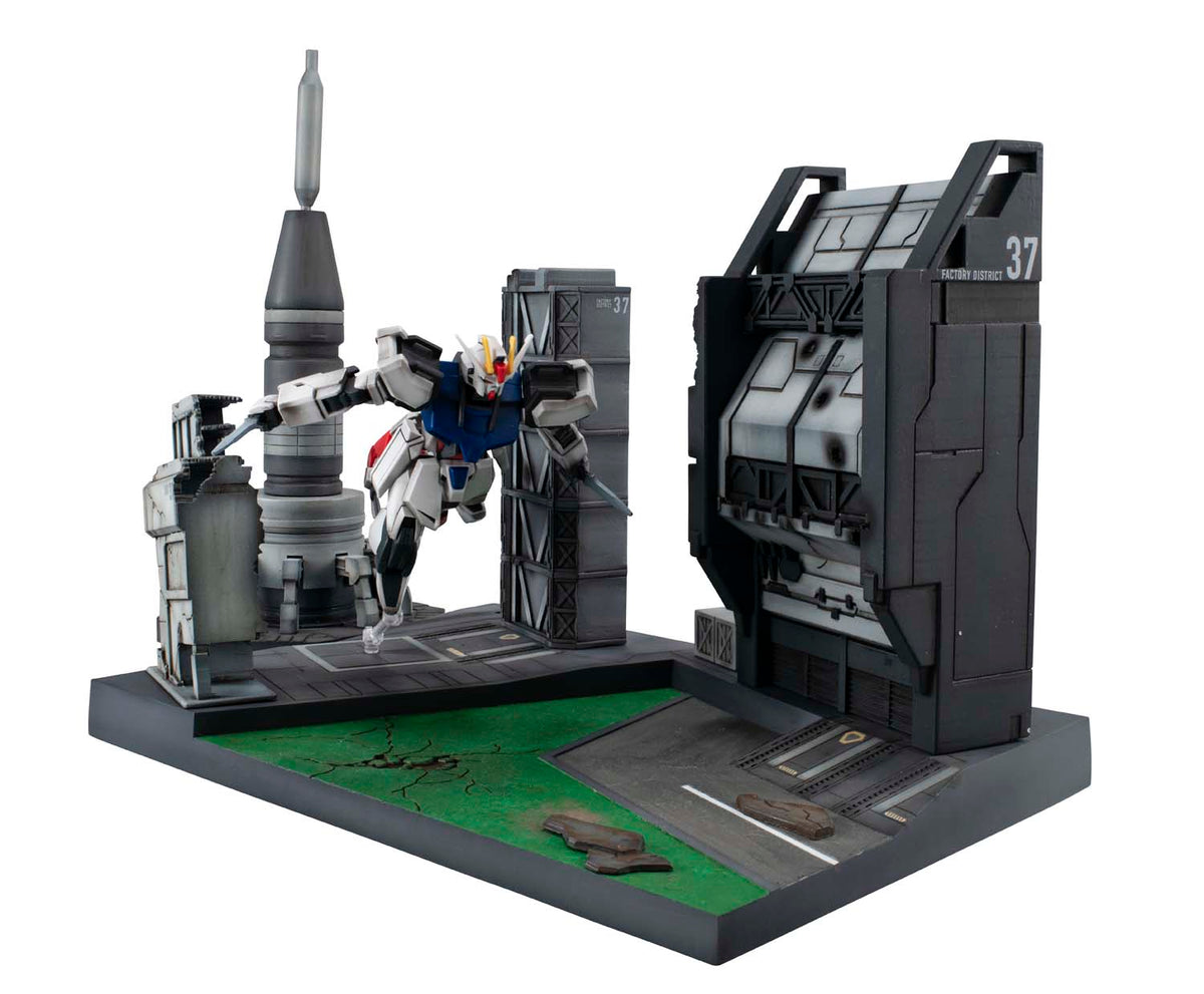 [PRE-ORDER] Megahouse Realistic Model Series G Structure Mobile Suit Gundam SEED (HG series) [GS06M] Heliopolis Battle Stage (material color edition)