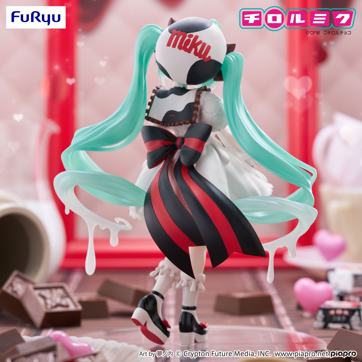 [PRE-ORDER] FURYU Hatsune Miku×TIROL CHOCO Trio-Try-iT Figure - Hatsune Miku×TIROL CHOCO Milk ver.