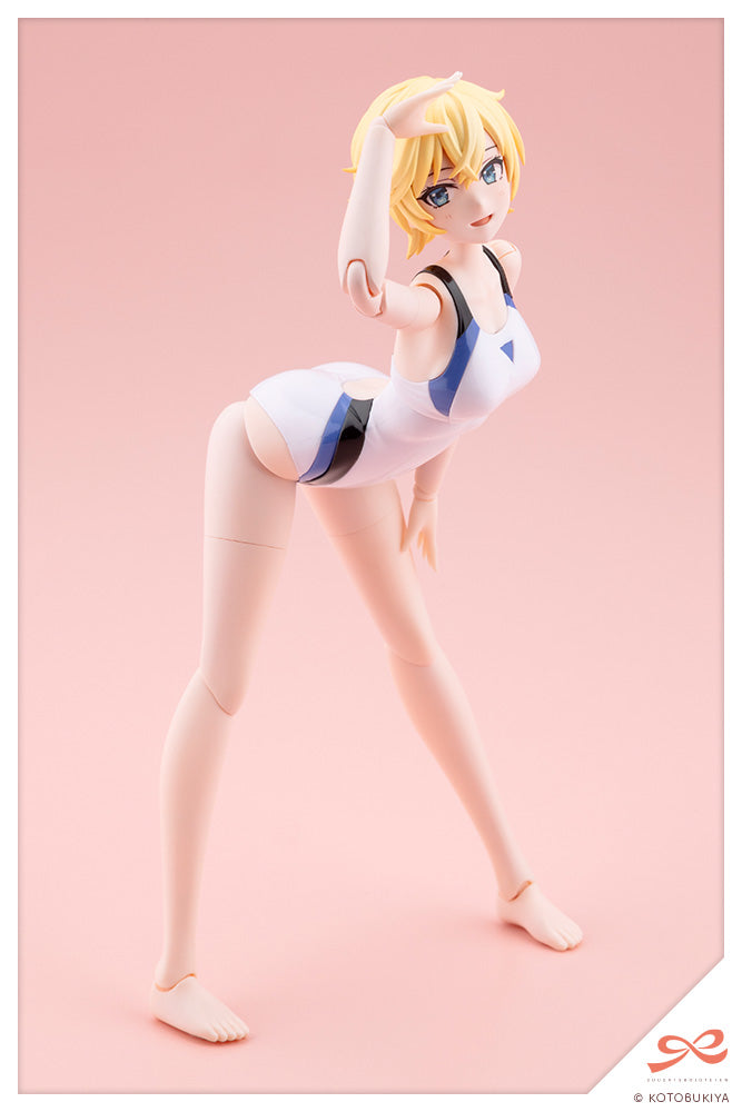 [PRE-ORDER] Kotobukiya RUI SAOTOME TOUOU HIGH SCHOOL COMPETITIVE SWIMSUIT DREAMING STYLE WHITE DOLPHIN