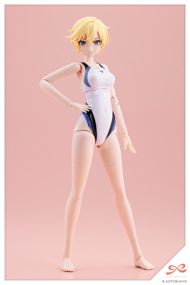 [PRE-ORDER] Kotobukiya RUI SAOTOME TOUOU HIGH SCHOOL COMPETITIVE SWIMSUIT DREAMING STYLE WHITE DOLPHIN