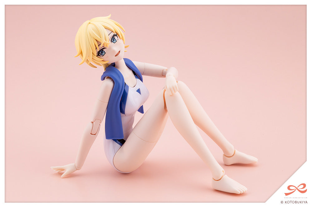 [PRE-ORDER] Kotobukiya RUI SAOTOME TOUOU HIGH SCHOOL COMPETITIVE SWIMSUIT DREAMING STYLE WHITE DOLPHIN